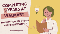 Completing 5 Years at Walmart